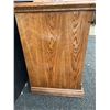 Image 5 : Wooden Dresser With Mirror, 2 Side Cabinets, 6 Drawers