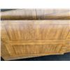 Image 3 : Extendable Rectangular Wooden Dining Table with Panelled Base