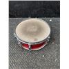 Image 2 : Remo Weather King Snare Drums with Metal and Red Shells