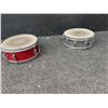 Image 7 : Remo Weather King Snare Drums with Metal and Red Shells