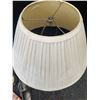 Image 3 : Home Decor Lot: Brass Lamp, Mask, Wine Holder & More