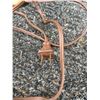 Image 5 : Home Decor Lot: Brass Lamp, Mask, Wine Holder & More