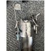 Image 8 : Home Decor Lot: Brass Lamp, Mask, Wine Holder & More