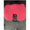 Image 2 : Bar Stool with Red Orthopaedic Seat Cushion