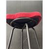 Image 4 : Bar Stool with Red Orthopaedic Seat Cushion