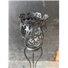 Image 3 : Black Metal Candle Holder Stands