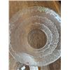 Image 5 : 9 Textured Clear Glass Bowls