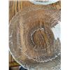 Image 8 : 9 Textured Clear Glass Bowls