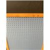 Image 4 : Rectangular Wooden Frame Pegboard Panel