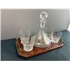 Image 2 : Crystal Decanter Set