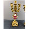 Image 2 : P.H Mourey Bronze Casted Mantle Candle Holders