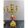 Image 3 : P.H Mourey Bronze Casted Mantle Candle Holders