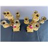 Image 5 : P.H Mourey Bronze Casted Mantle Candle Holders