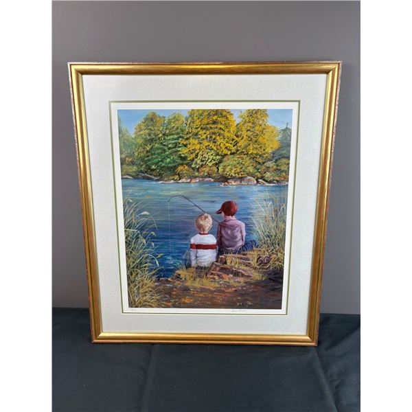 Large Framed Printed Artwork