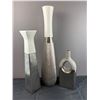 Image 1 : Set of Large Vases and Candle Holder