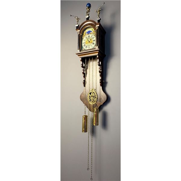 Vintage Dutch Friesian Tail Clock
