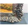Image 2 : Small Painting with Ornate Wooden Frame