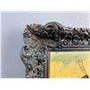 Image 3 : Small Painting with Ornate Wooden Frame