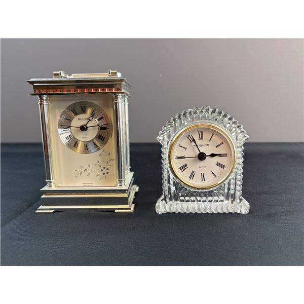 Two Small Decorative Clocks