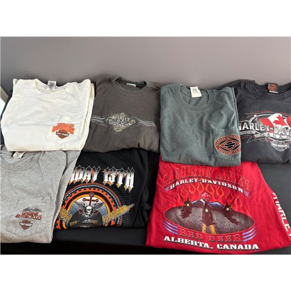 Large Long Sleeve Harley Davidson Shirt Lot