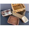 Image 3 : Decorative Woven Basket Lot