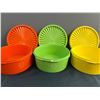 Image 2 : Vintage 1970's Servalier Tupperware Cannisters