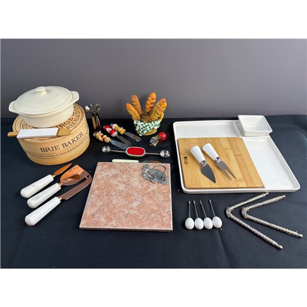 Cheese Serving and Charcuterie Lot