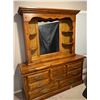 Image 1 : Wooden Dresser with Detachable Mirror Top
