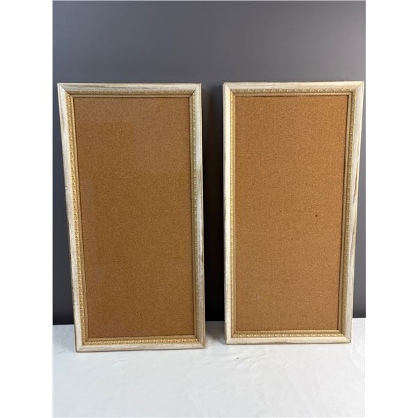 Pair of Hanging Cork Boards