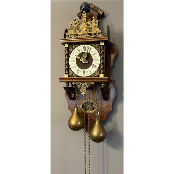 Vintage Dutch Zaanse Wall Clock