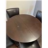 Image 3 : Dining Table with 4 Chairs and Insertable Leafs