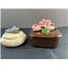 Image 1 : Floral Jewelry Boxes