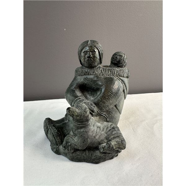 A Wolf Original Soap Stone Carving