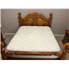 Image 1 : Queen Size Bed Frame and Mattress