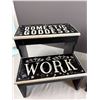 Image 2 : Pair of 'Domestic Goddess' Step Stools