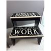 Image 3 : Pair of 'Domestic Goddess' Step Stools