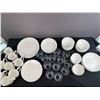 Image 4 : Mikasa 'Payton' Dish Ware Set and Drinking Glasses