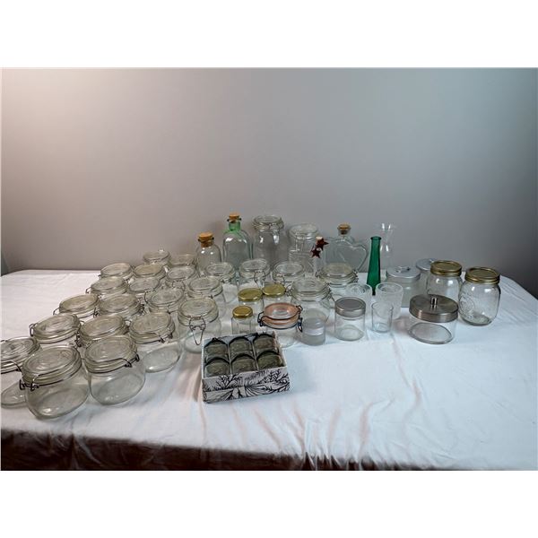 Assorted Jars and Containers