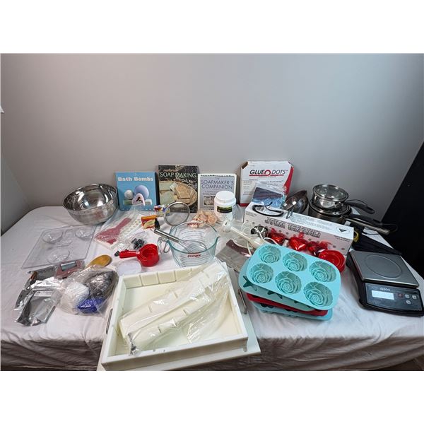 Soap and Bath Bomb Making Supplies