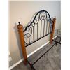 Image 3 : Queen Sized Bed Frame and Bedside Table