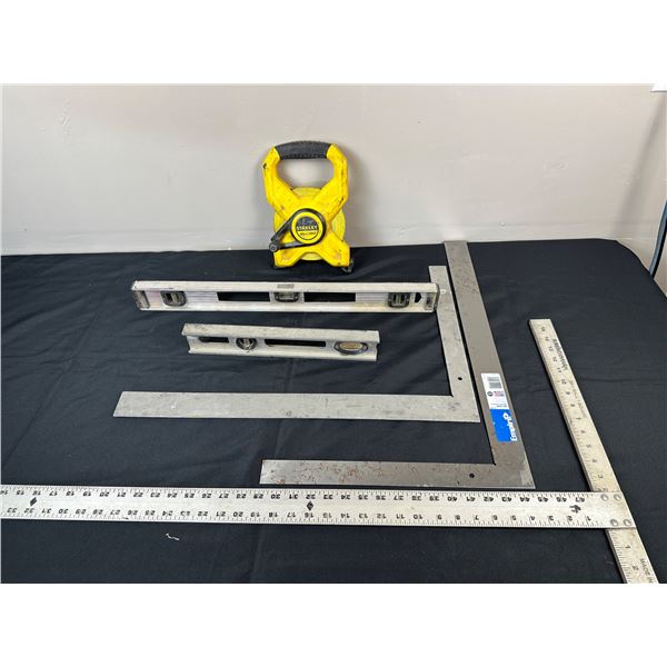 Measurement Tools, Levels, Squares