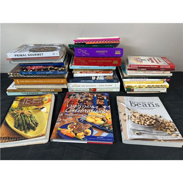Large Collection of Cookbooks