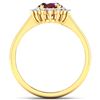 Image 4 : 14KT Yellow Gold 2.30ct Ruby and Diamond Ring