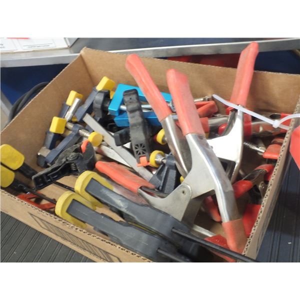 Box Of Assorted Clamps