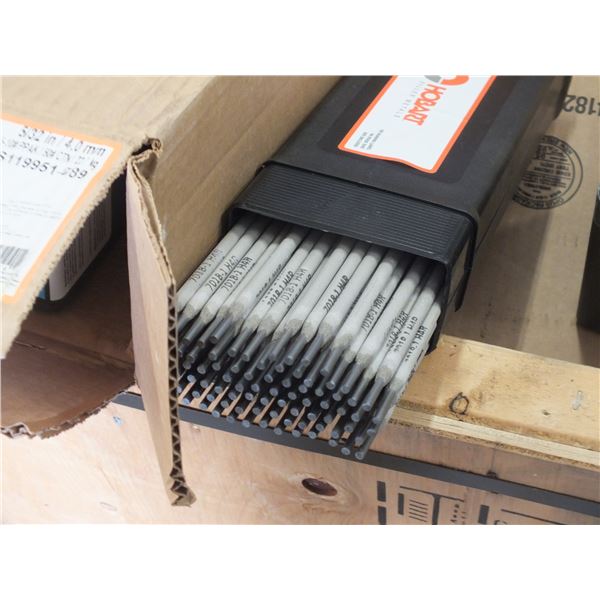 Wooden Crate Of Hobart Welding Rod