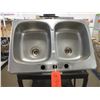 Image 1 : Double Stainless Steel Sink
