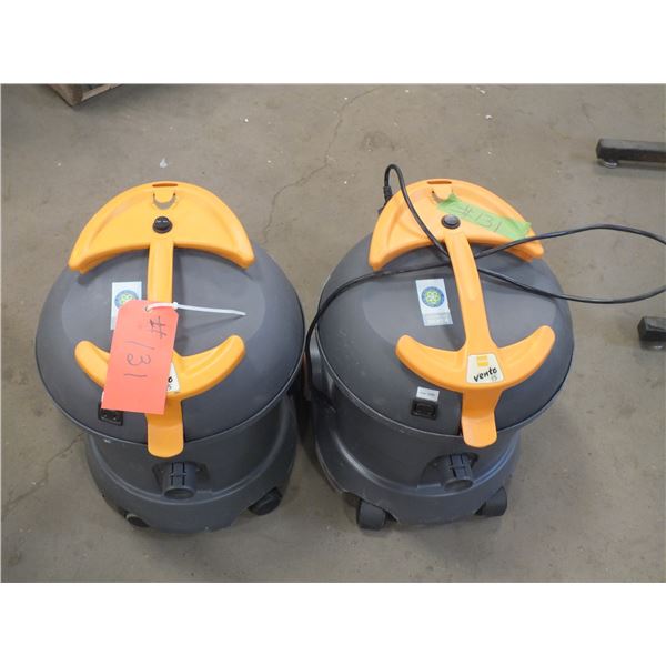 Two Taski Vacuums