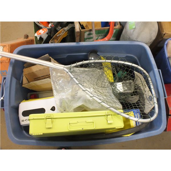 Tote Of Hose Clamps & Misc