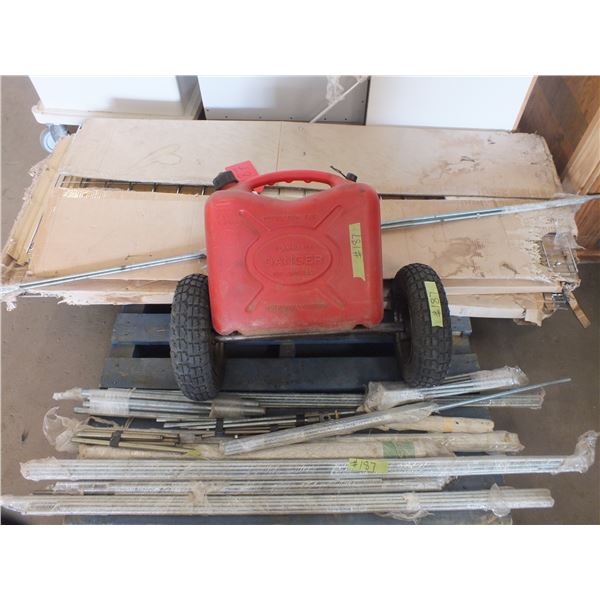 Threaded Rod & Metal Crates