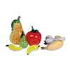 Image 1 : 7pc Art Glass Fruit Figurines